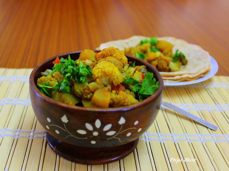 Aloo Gobi Adraki