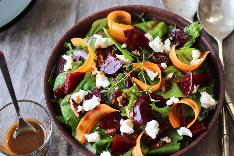 Vintage Beet Salad with Vinaigrette