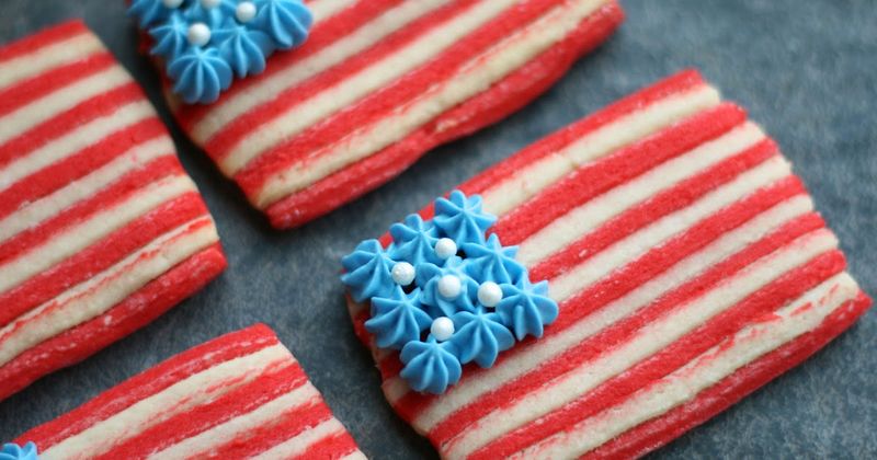 Freedom Flag Cookies