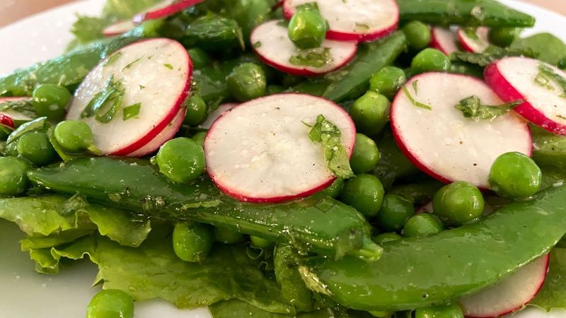 Spring Pea and Radish Salad