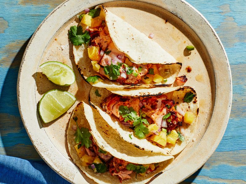 Slow Cooker Tacos Al Pastor