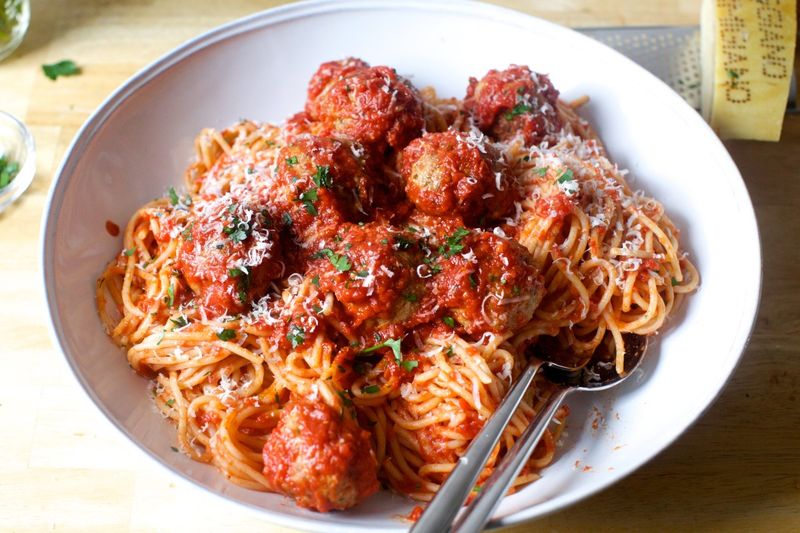 Spaghetti and Meatballs
