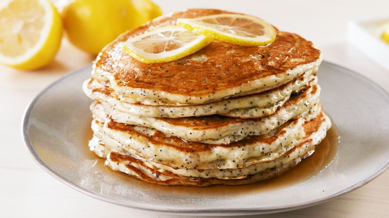 Lemon Poppy Seed Pancakes