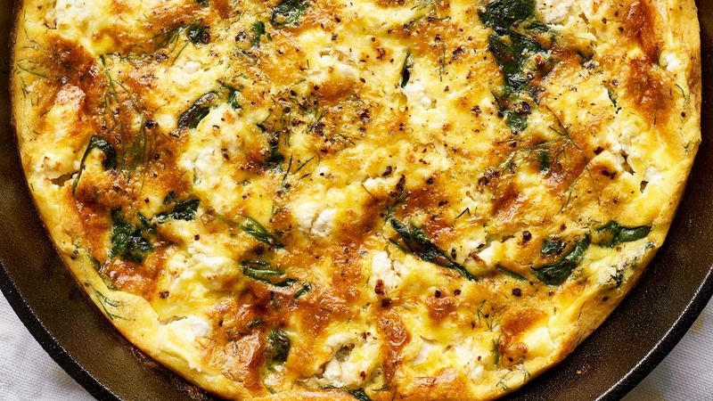Spinach and Feta Frittata