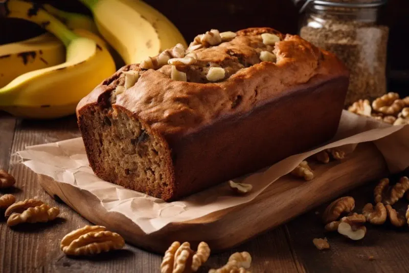 Banana and Nut Bread