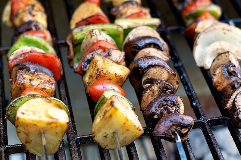 Campfire Veggie Skewers