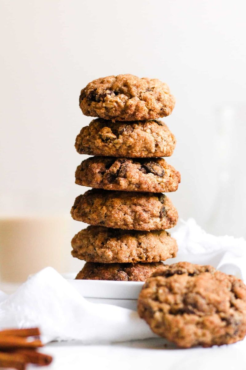 Oatmeal Raisin Protein Cookies