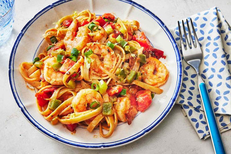 Cajun Shrimp Linguine