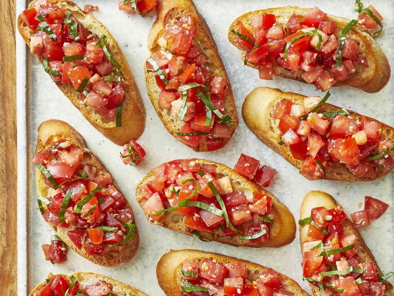 Tomato Basil Bruschetta