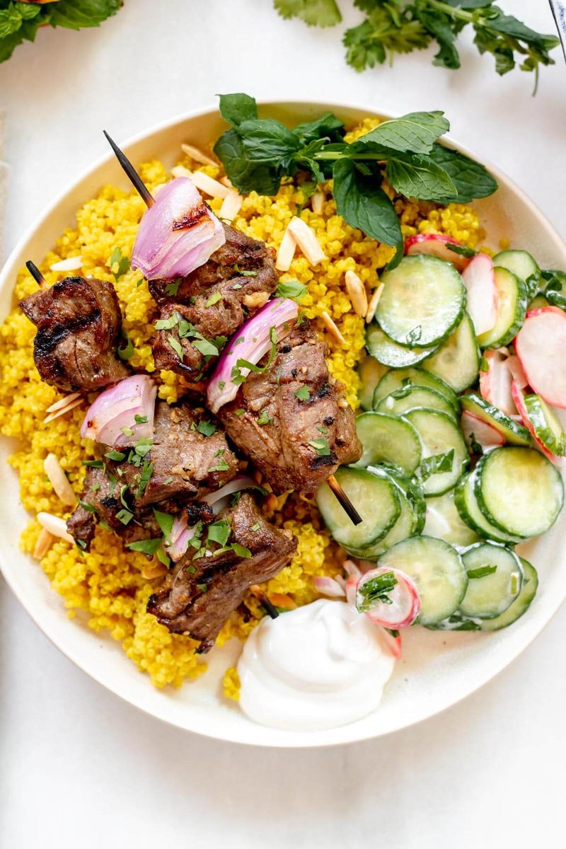 Moroccan Lamb Kebabs