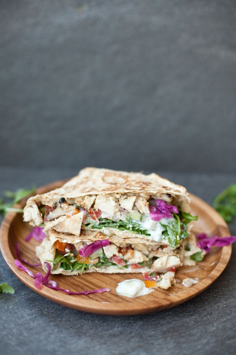 Greek Gyro Crunchwrap