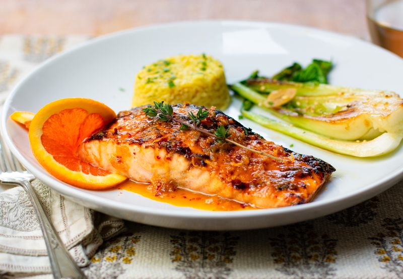 Orange Ginger Salmon