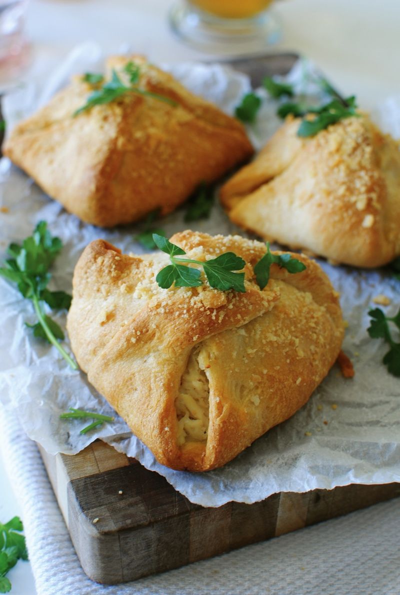 Savory Crescent Chicken Squares