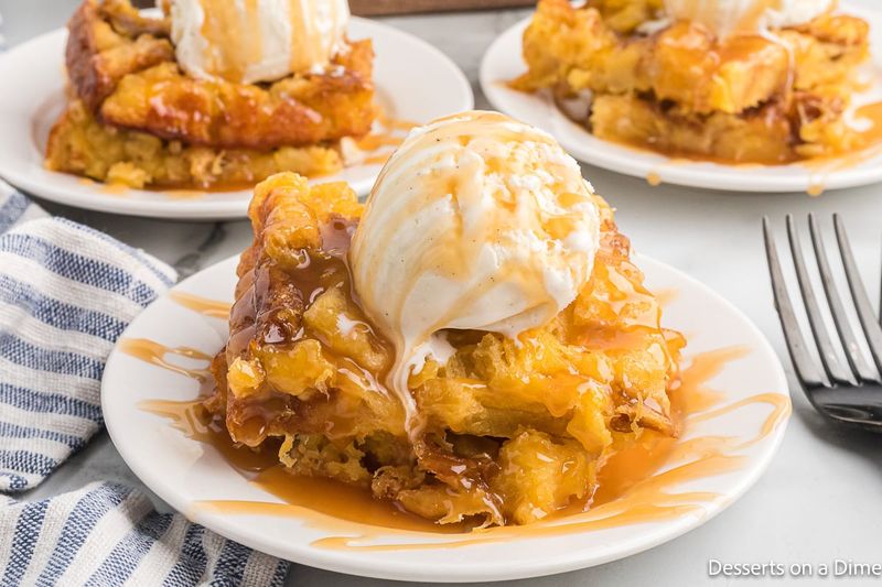 Pineapple Bread Pudding