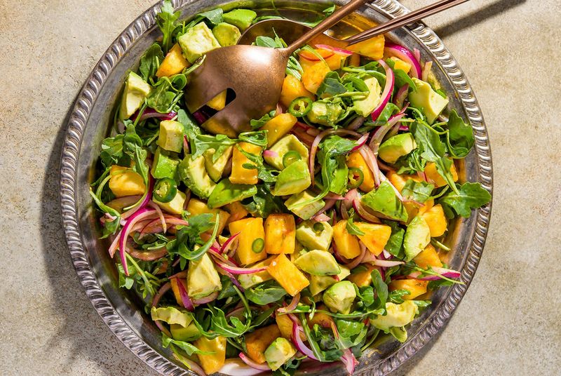 Pineapple Avocado Salad