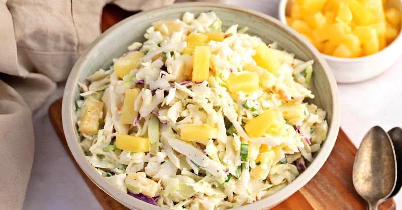Pineapple Coleslaw