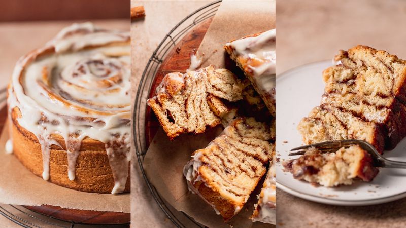 Cinnamon Roll Sheet Cake