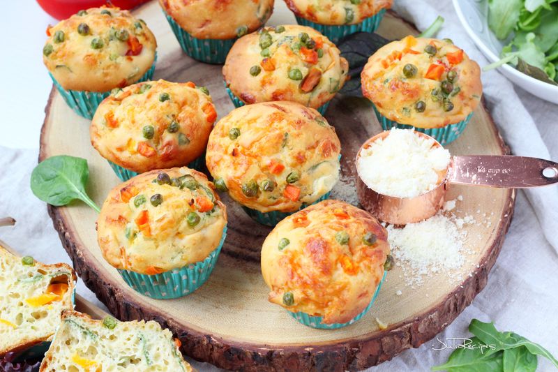 Garden Veggie Muffins