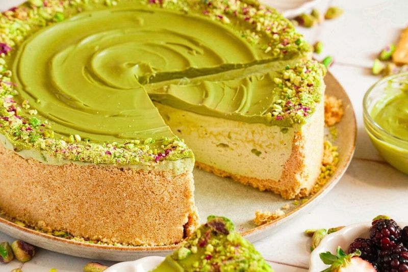 Pistachio Cheesecake