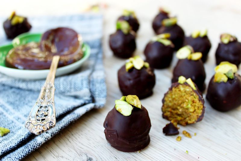 Pistachio Truffles