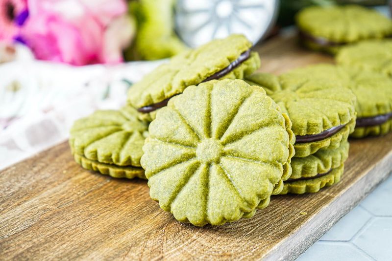 Matcha Green Tea Shortbread