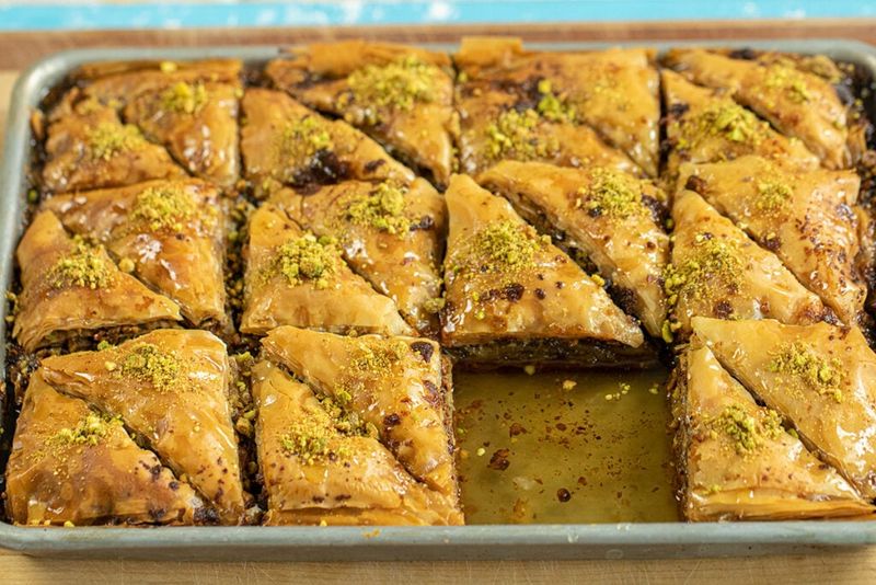 Pistachio Baklava