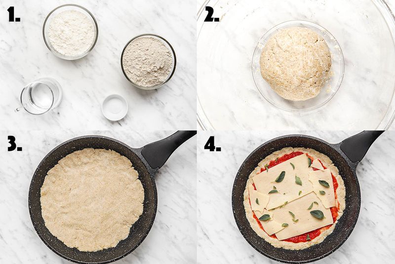Coconut Flour Crust Pizza