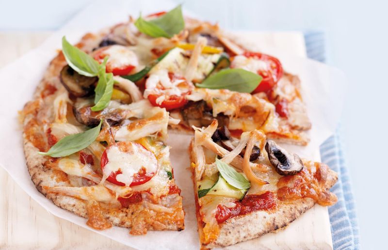 Pita Bread Pizza