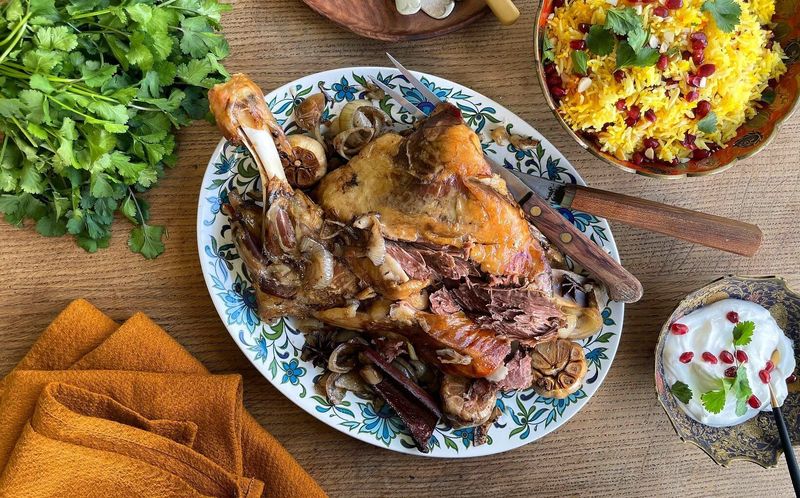 Pomegranate Molasses Lamb Chops