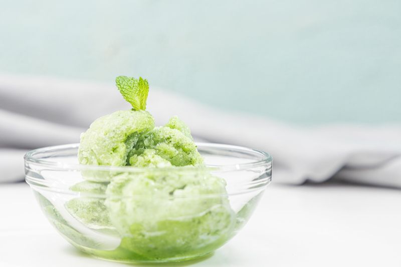 Cucumber Mint Sorbet