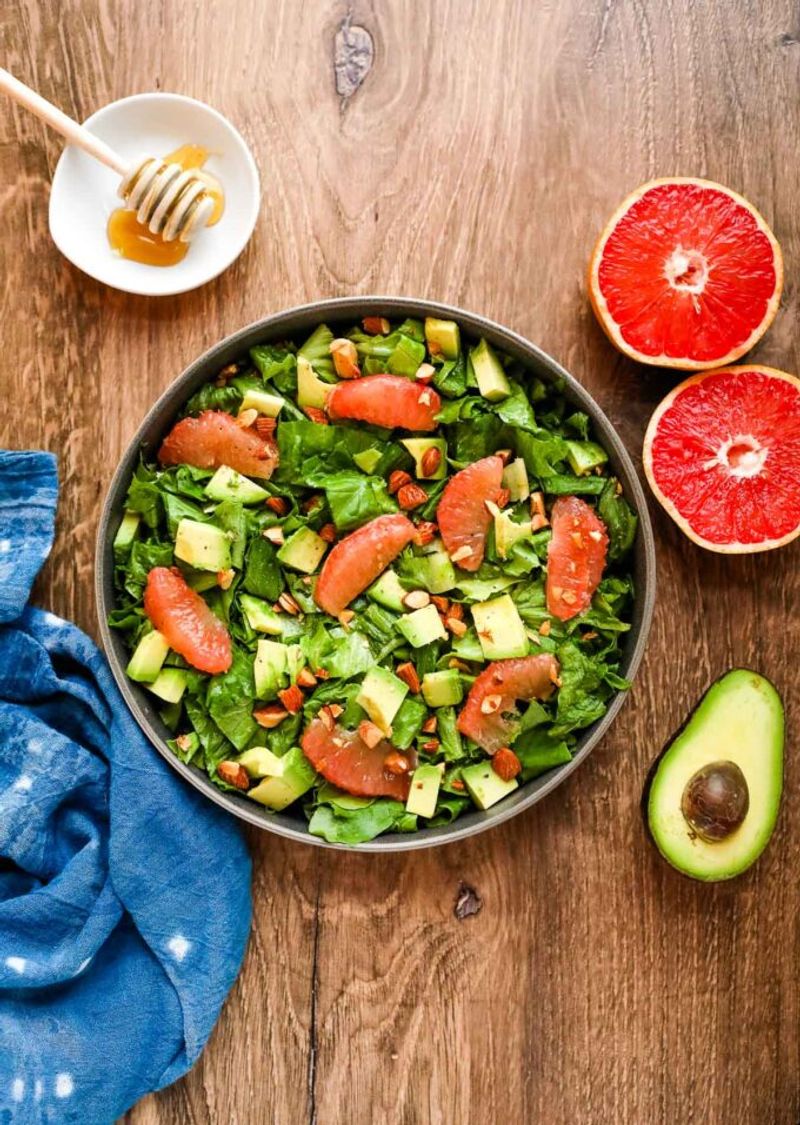 Grapefruit and Avocado Salad