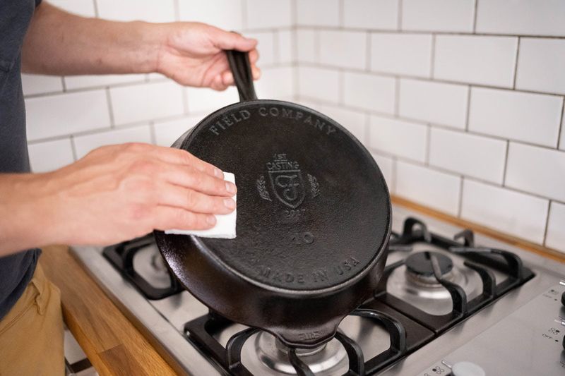 Seasoning Cast Iron Skillets