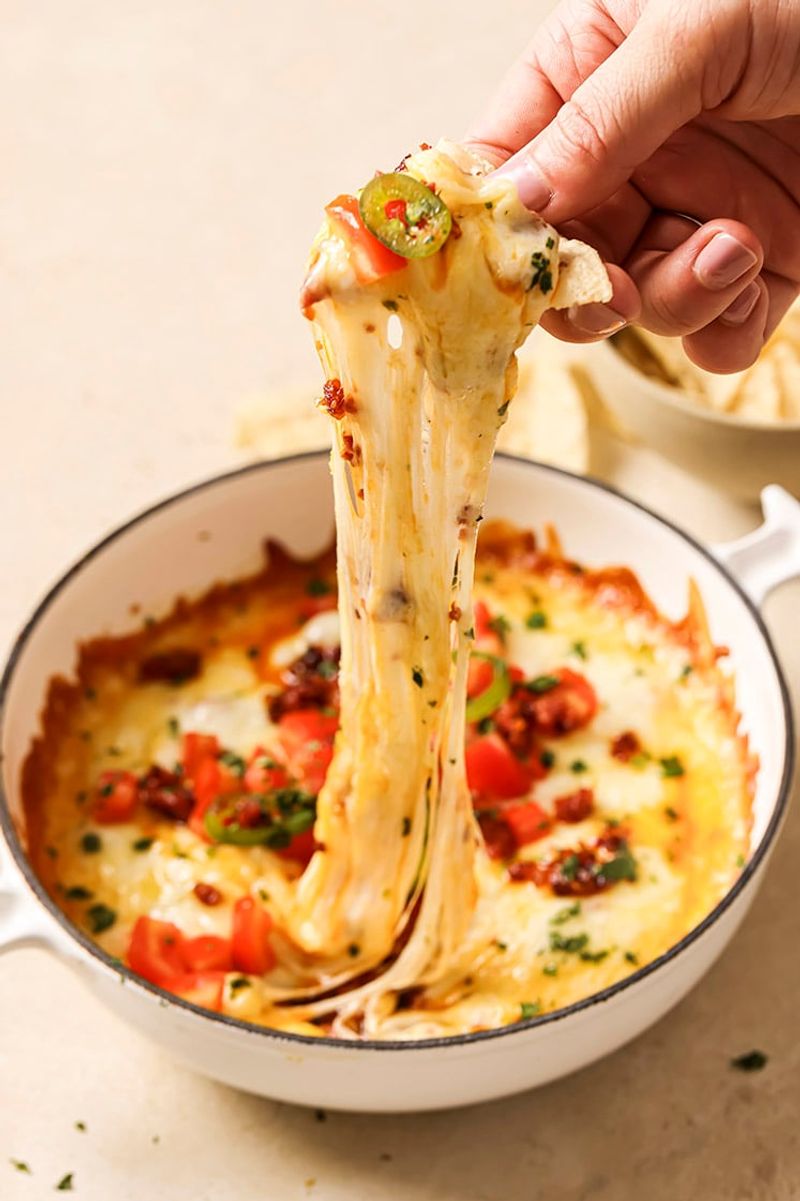 Spinach Queso Fundido