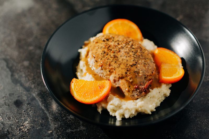 Orange Glazed Pork Chops