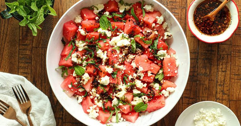 Watermelon Feta Salad