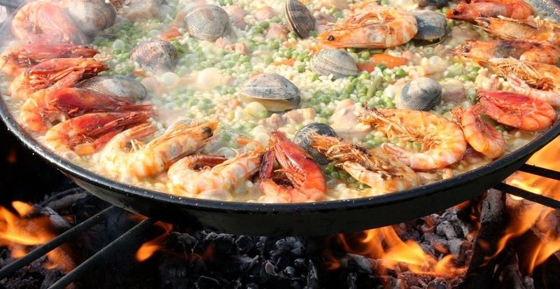 Paella in Valencia, Spain