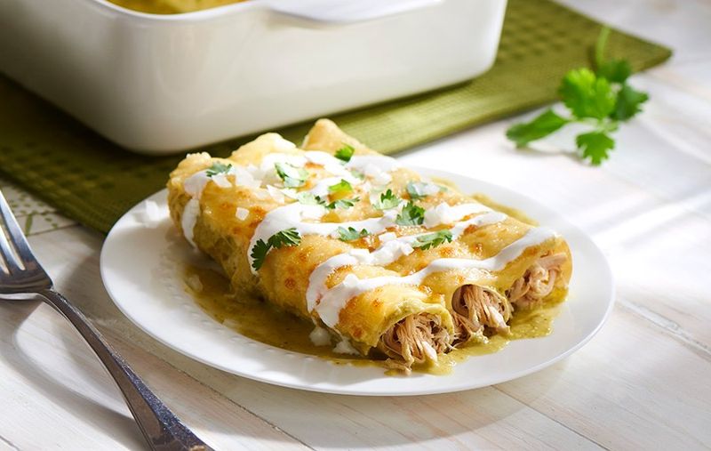 Enchiladas Verdes