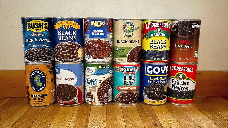 Artificially Colored Black Beans