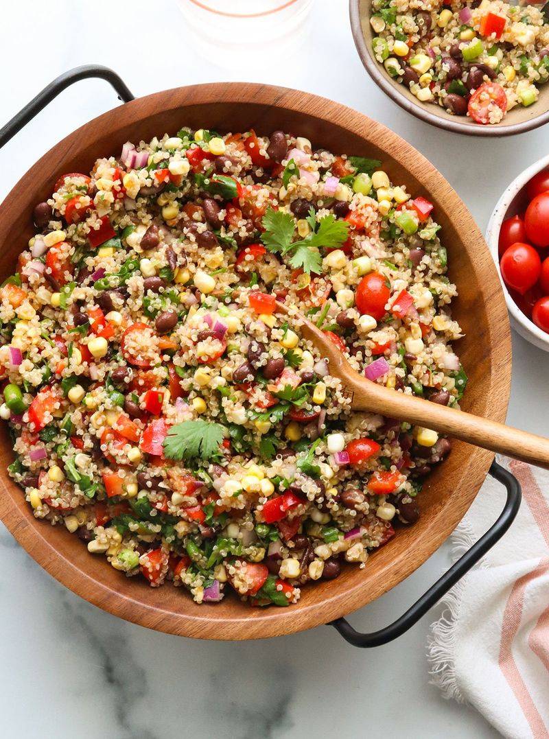 Quinoa and Black Bean Salad