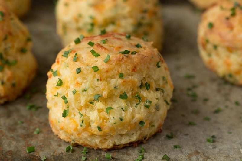 Cheddar and Chive Biscuits