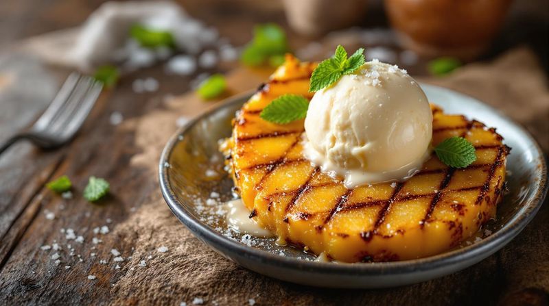 Grilled Pineapple Rings