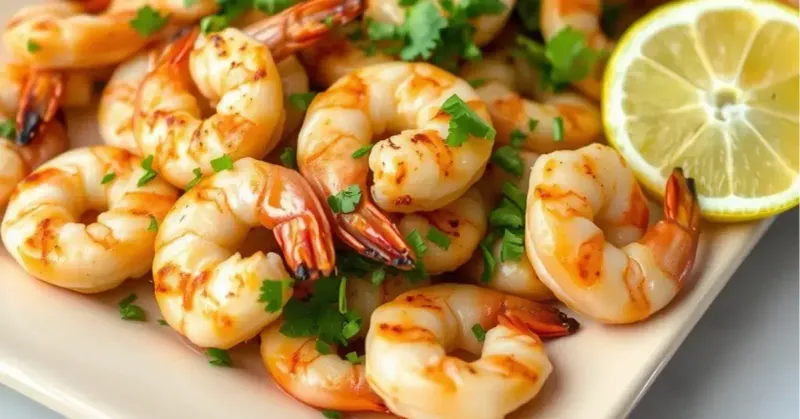 Shrimp with Extra Garlic