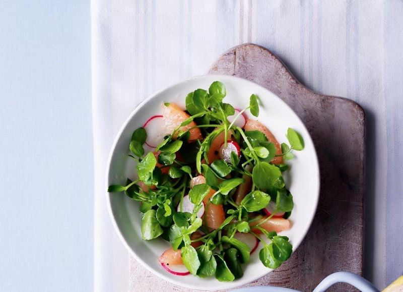 Watercress and Radish Bite