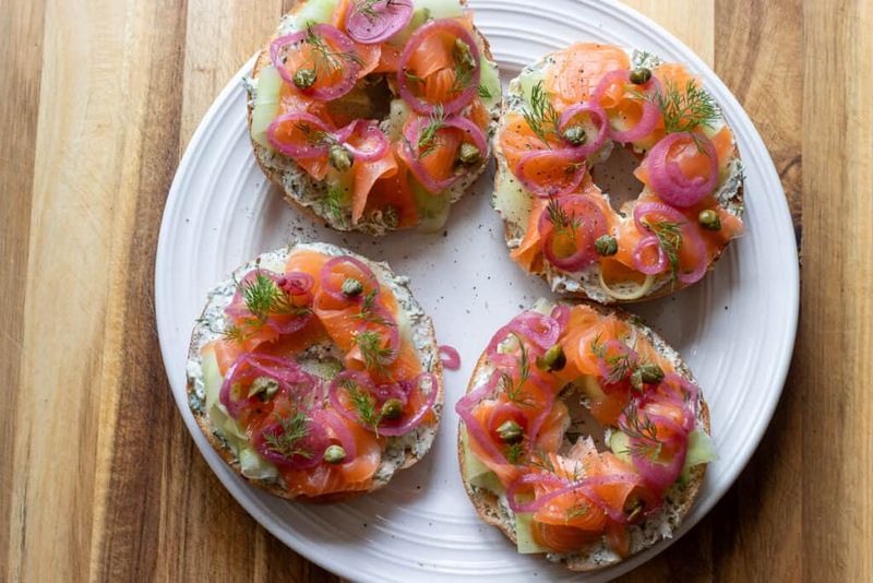 Lox & Cream Cheese Bagel