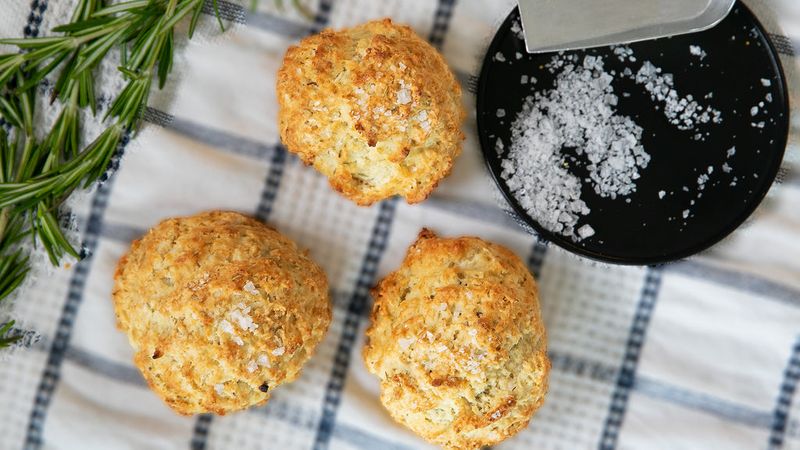 Rosemary Sea Salt Biscuits