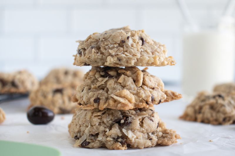 Almond Joy Oatmeal Cookies