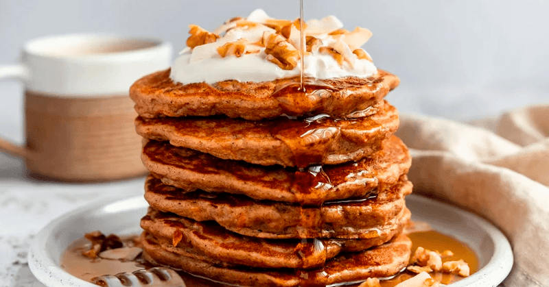 Carrot Cake Pancakes