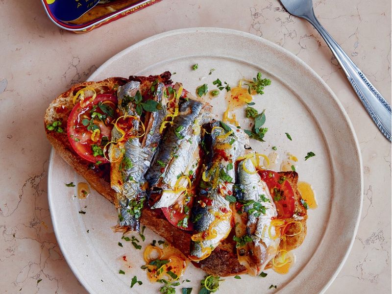 Sardine & Lemon Zest Delight