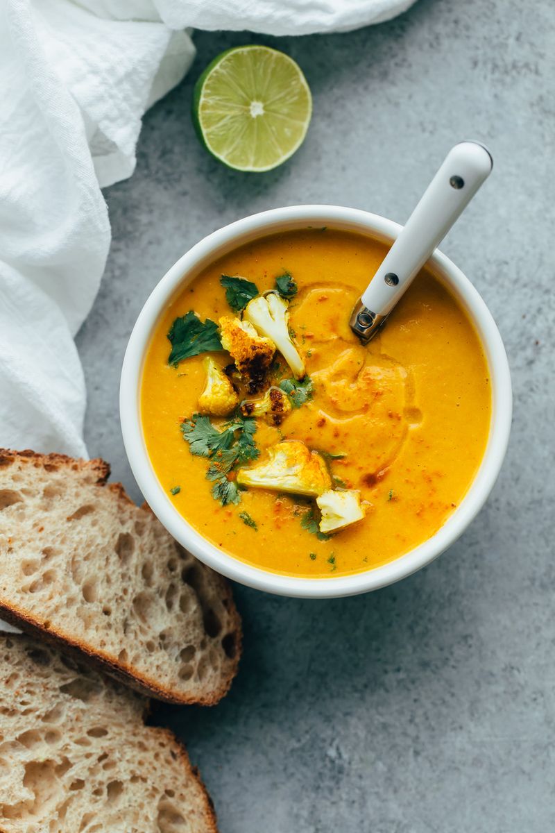 Cauliflower and Turmeric Soup