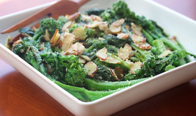 Broccoli and Almond Stir Fry